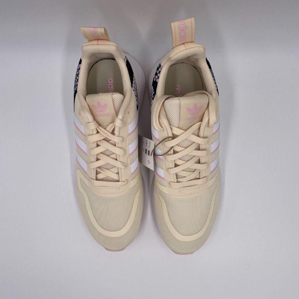 adidas Multix Snakeskin Ecru Tint Pink Womens Shoes - Picture 5 of 8